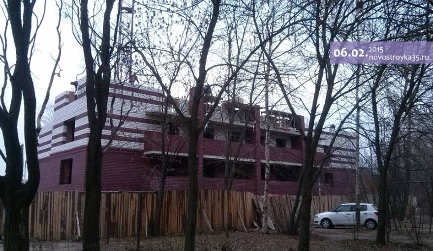 Фотоотчет 8-этажный жилой дом на ул. Сухонской