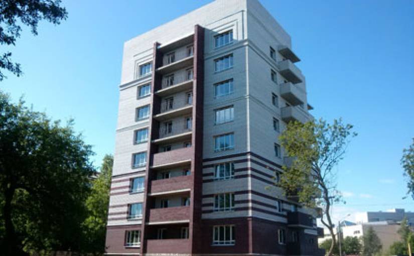 8-этажный жилой дом на ул. Сухонской