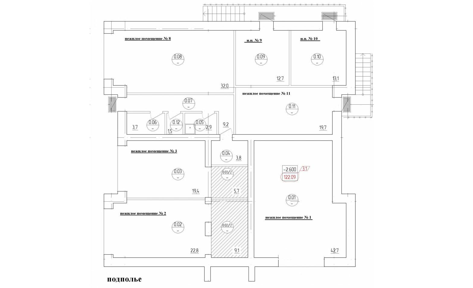 Plans Жилой дом на ул.  Республиканская-Кирпичная