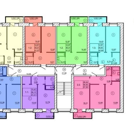 Plans ЖК «Все Свои»