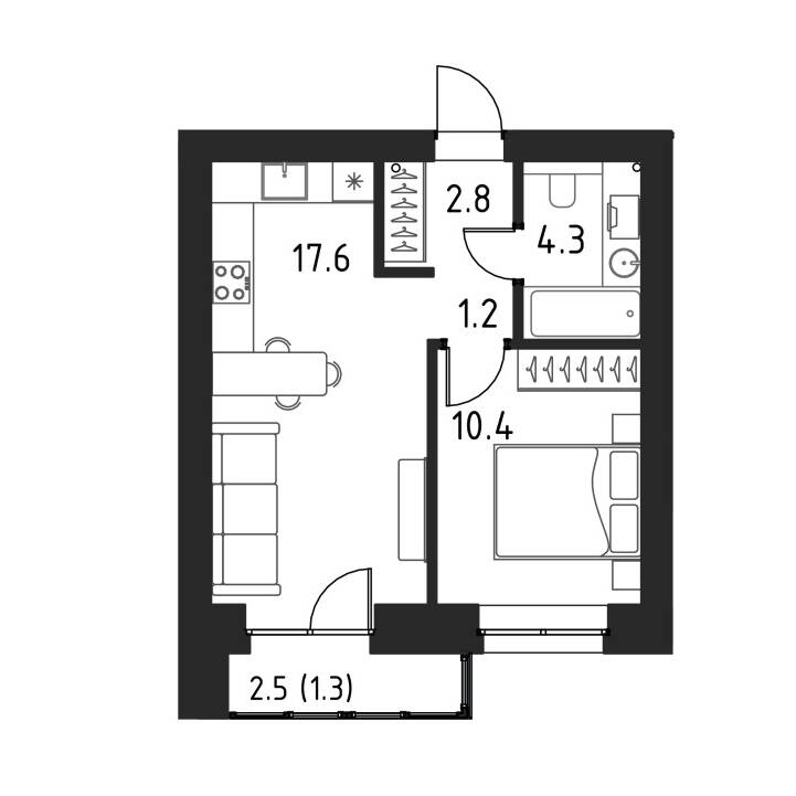 Plans ЖК «Бёрч»