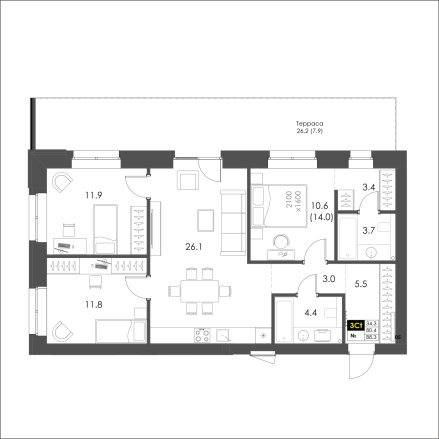 Plans ЖК «Чили»