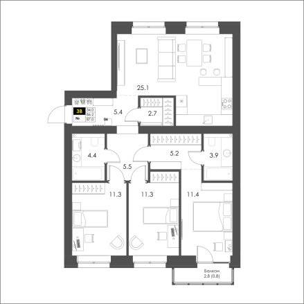 Plans ЖК «Чили»