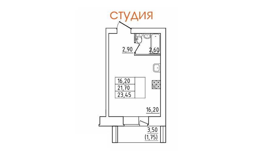 Plans ЖК «Новосел»