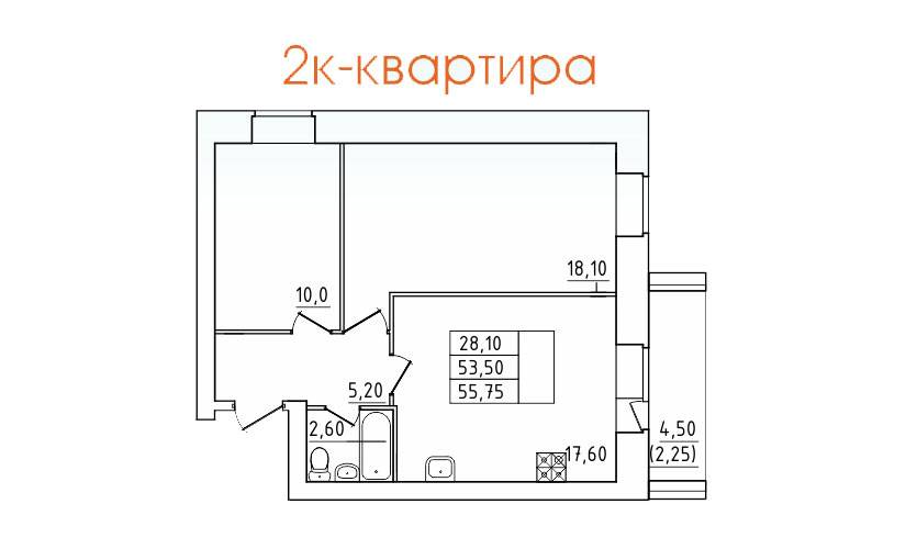 Plans ЖК «Новосел»