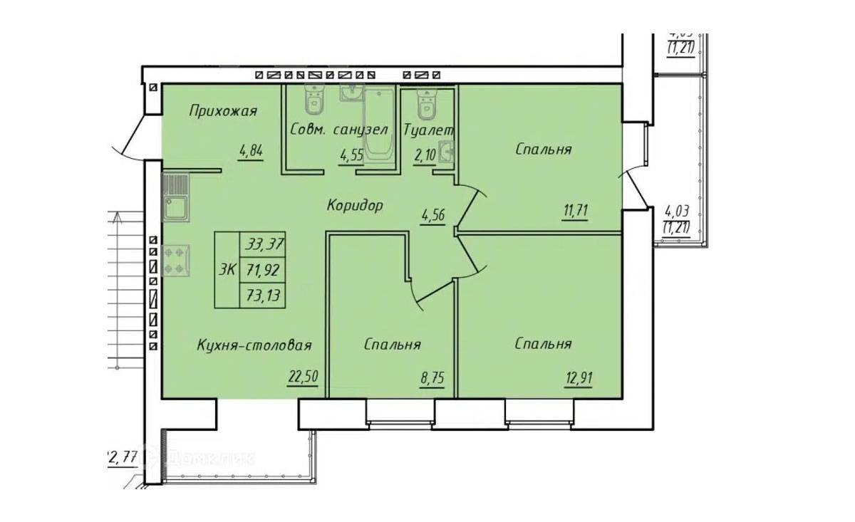 Plans ЖК Февральский переулок, 4