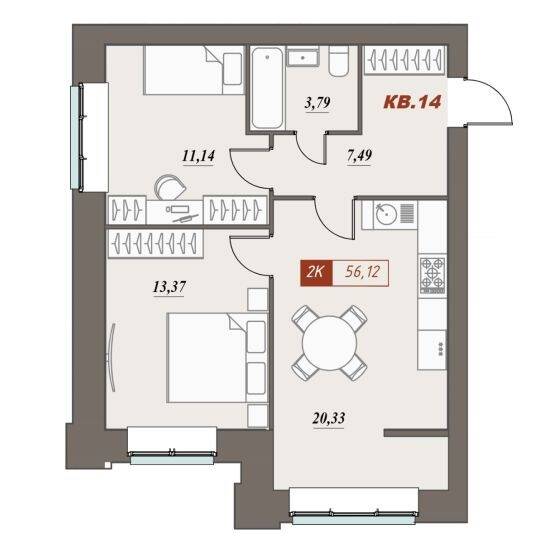 Plans ЖК «Флагман Прайм»