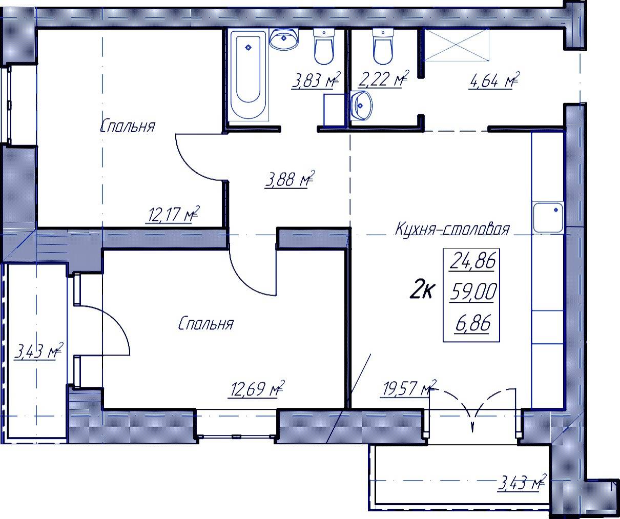 Plans ЖК «Премьер»