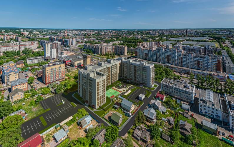 Site plan – ЖК «Ленинградский»