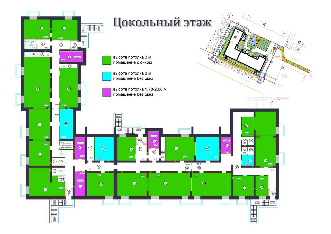 Plans ЖК Беляева 3