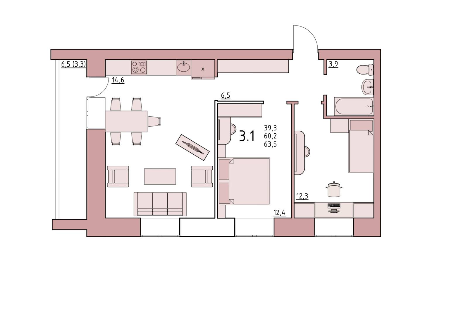 Plans ЖК «ЧЕРНЫШЕВСКИЙ»