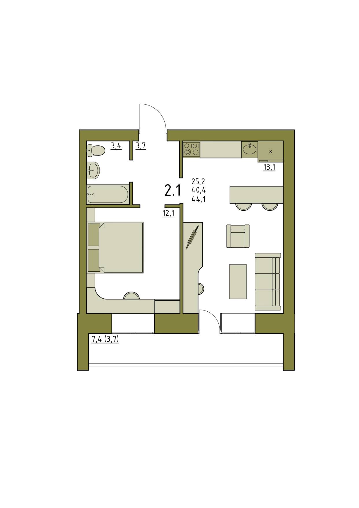 Plans ЖК «ЧЕРНЫШЕВСКИЙ»