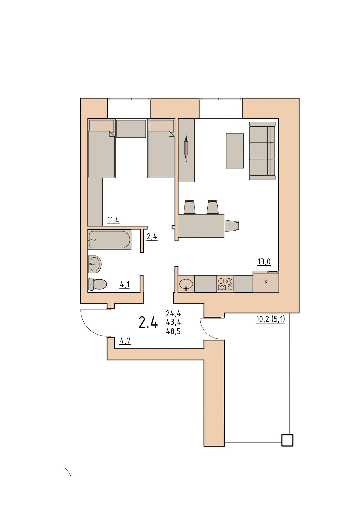 Plans ЖК «ЧЕРНЫШЕВСКИЙ»