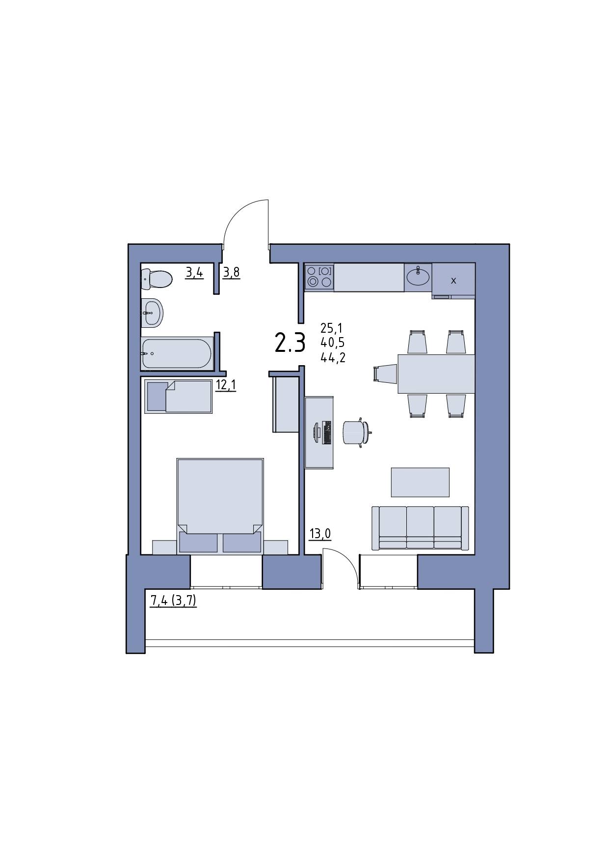 Plans ЖК «ЧЕРНЫШЕВСКИЙ»