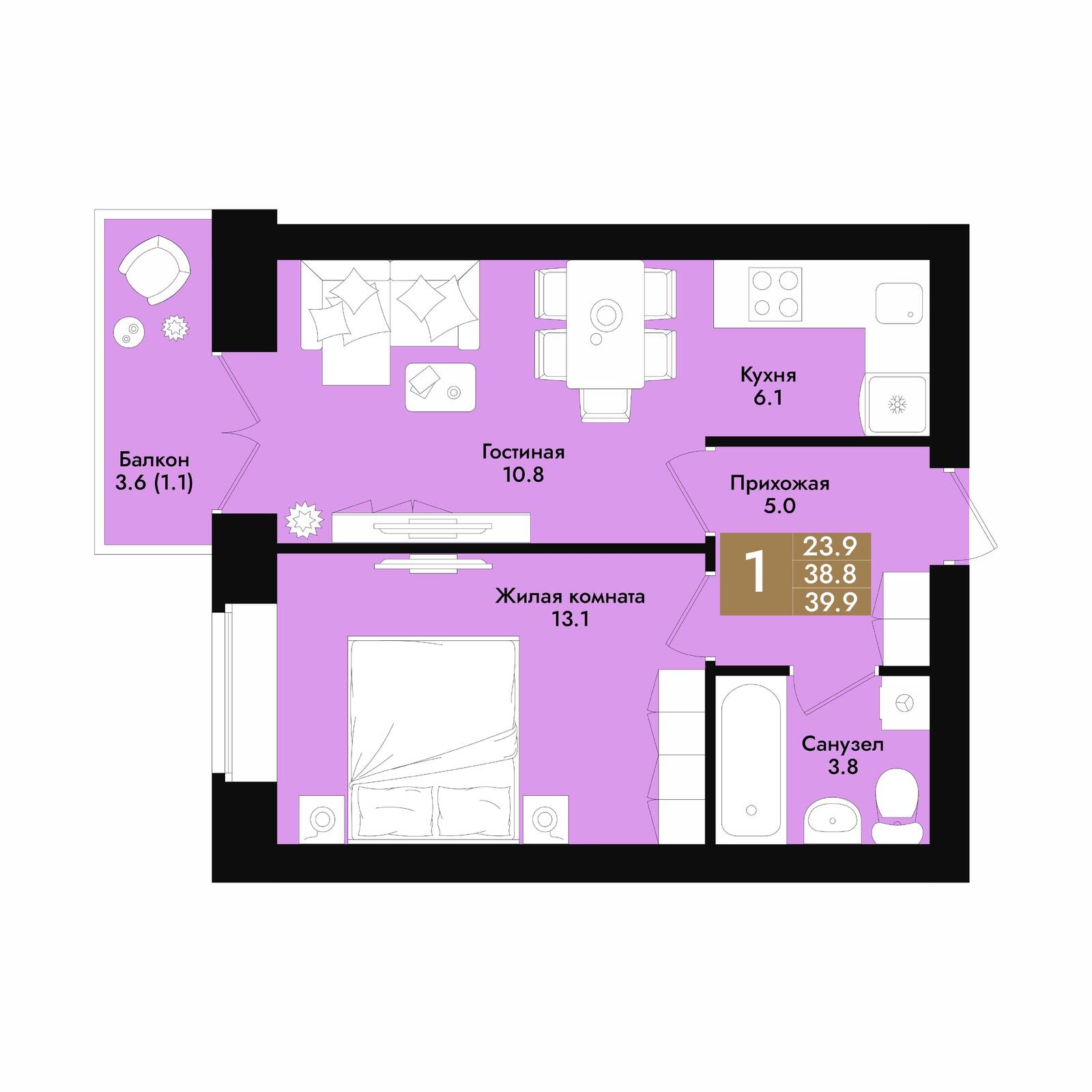 Plans ЖК «Графит 2»