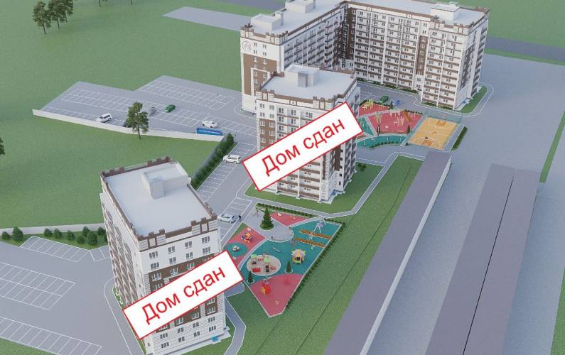 Site plan – ЖК Облака