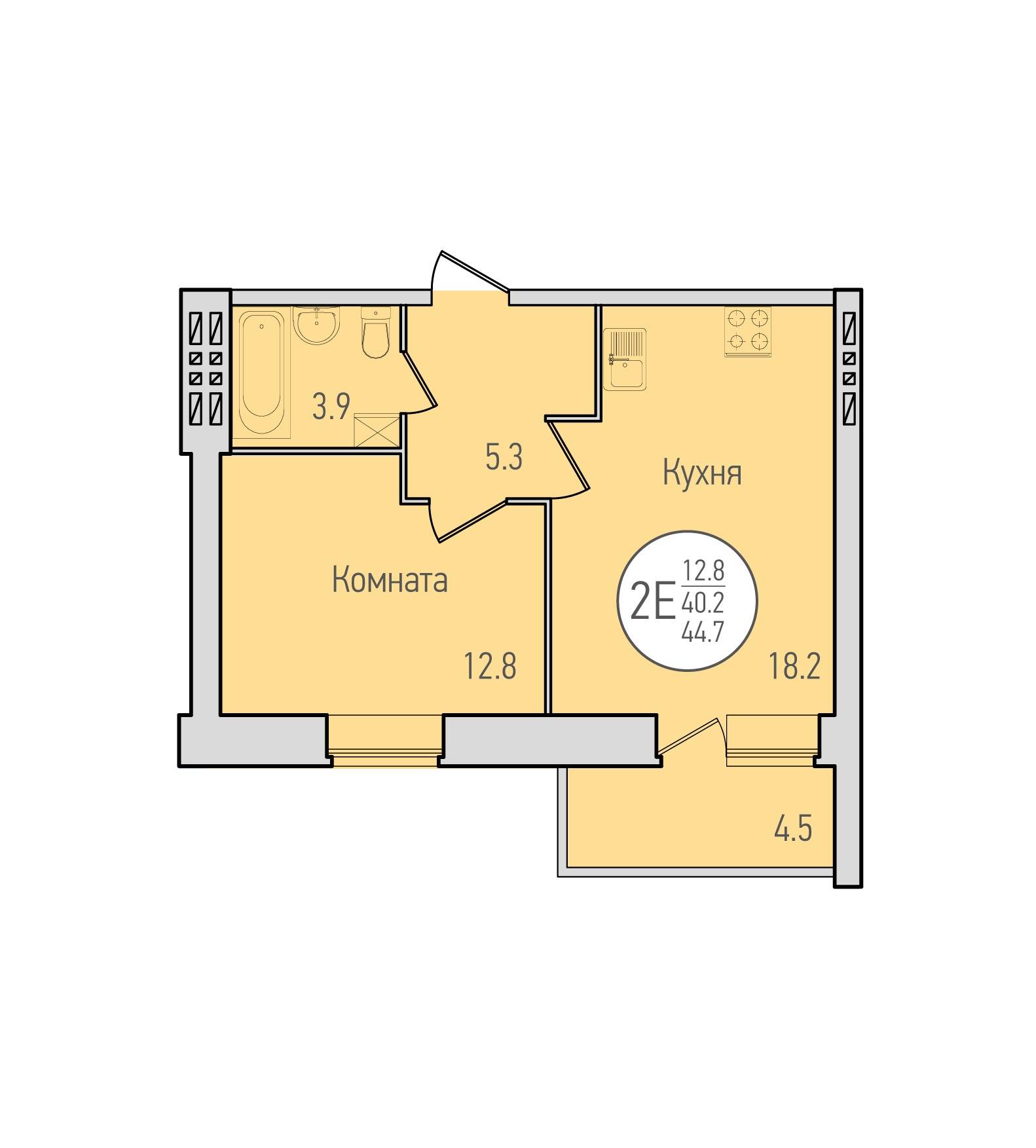 Plans ЖК Флагман, дом 7