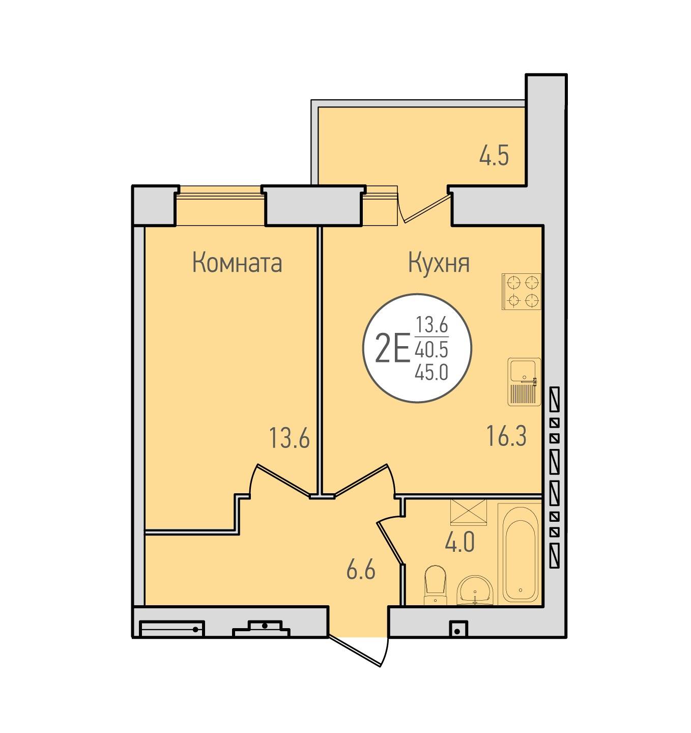 Plans ЖК Флагман, дом 7