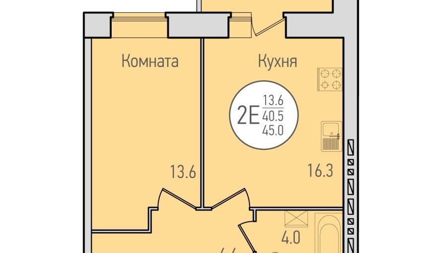 Планировка ЖК Флагман, дом 7