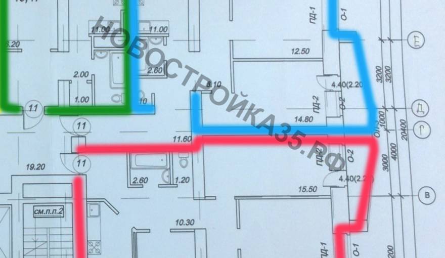 Планировка Жилой дом на перекрестке Щетинина-Гагарина