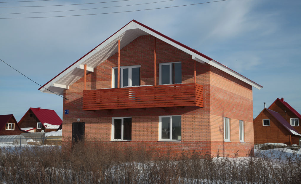 3д макет Индивидуальные дома в поселке Марфино-Семенково